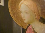 Beato Angelico Annunciazione part. Vergine 1435